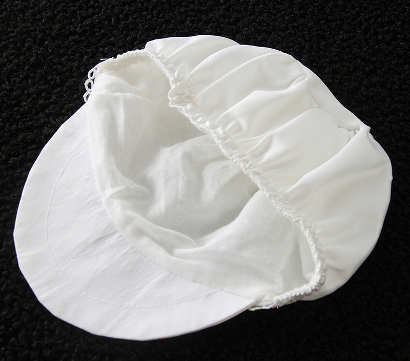 European Baptism Dress Newborn Baby Year Old Full Moon Hat Dress Suit
